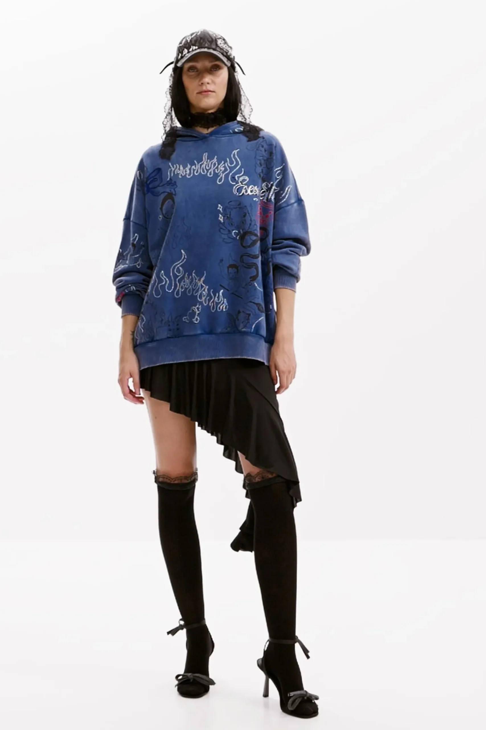 Moletons|Malha<Desigual Moletom María Escoté