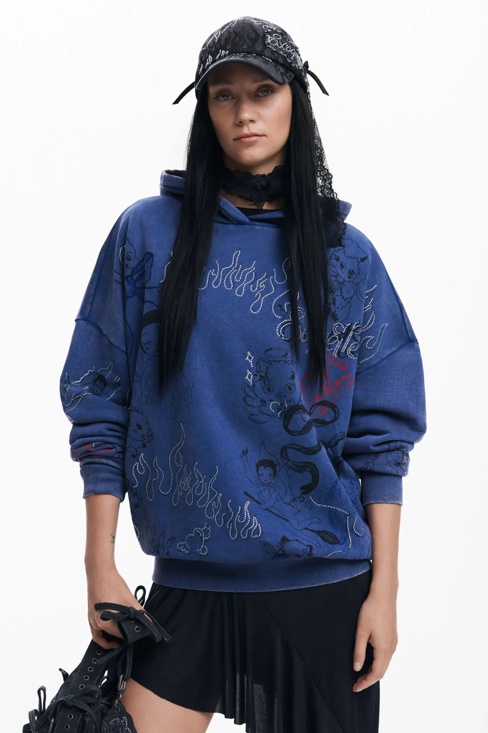 Moletons|Malha<Desigual Moletom María Escoté