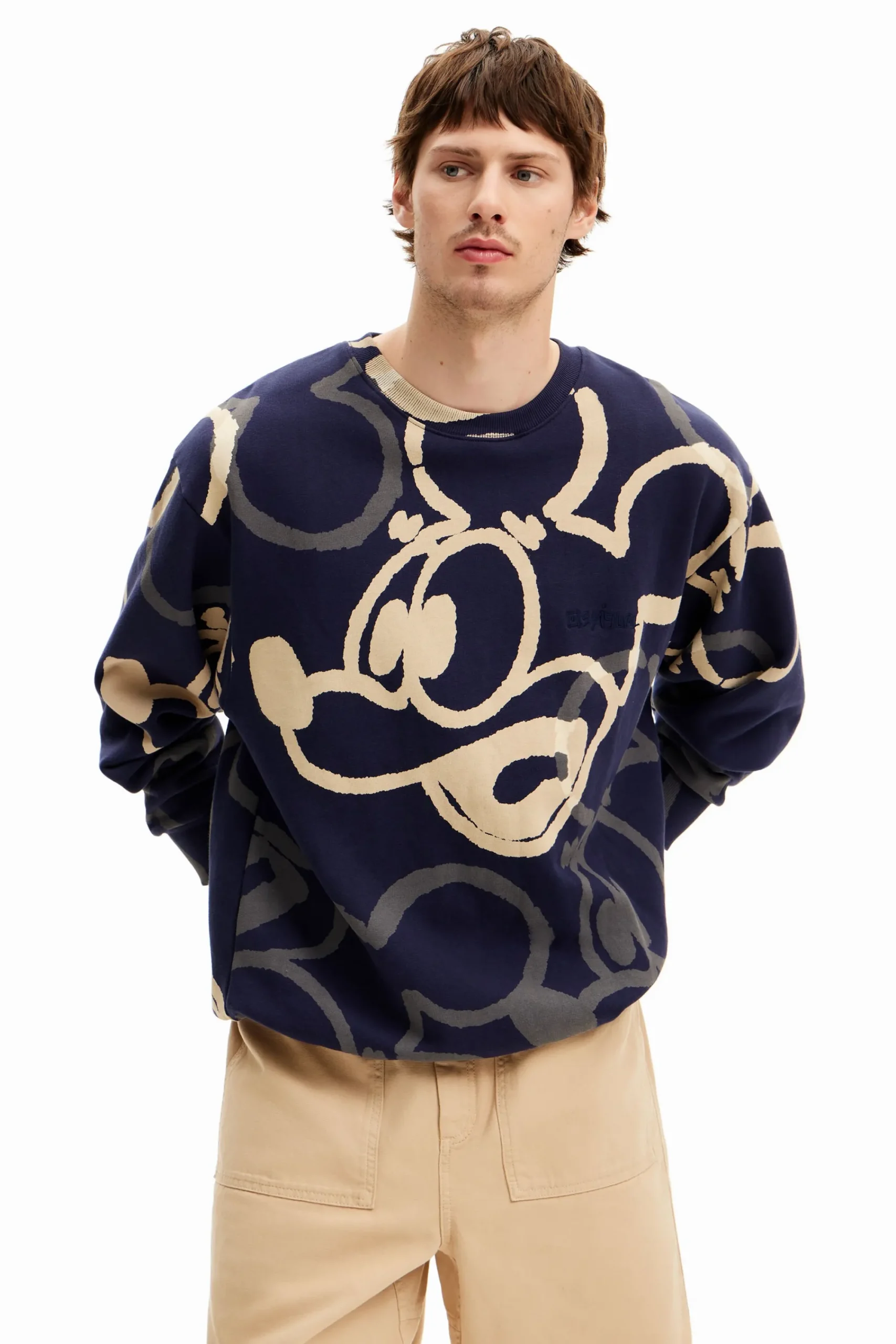 Malhas E Sweatshirts<Desigual Moletom Mickey