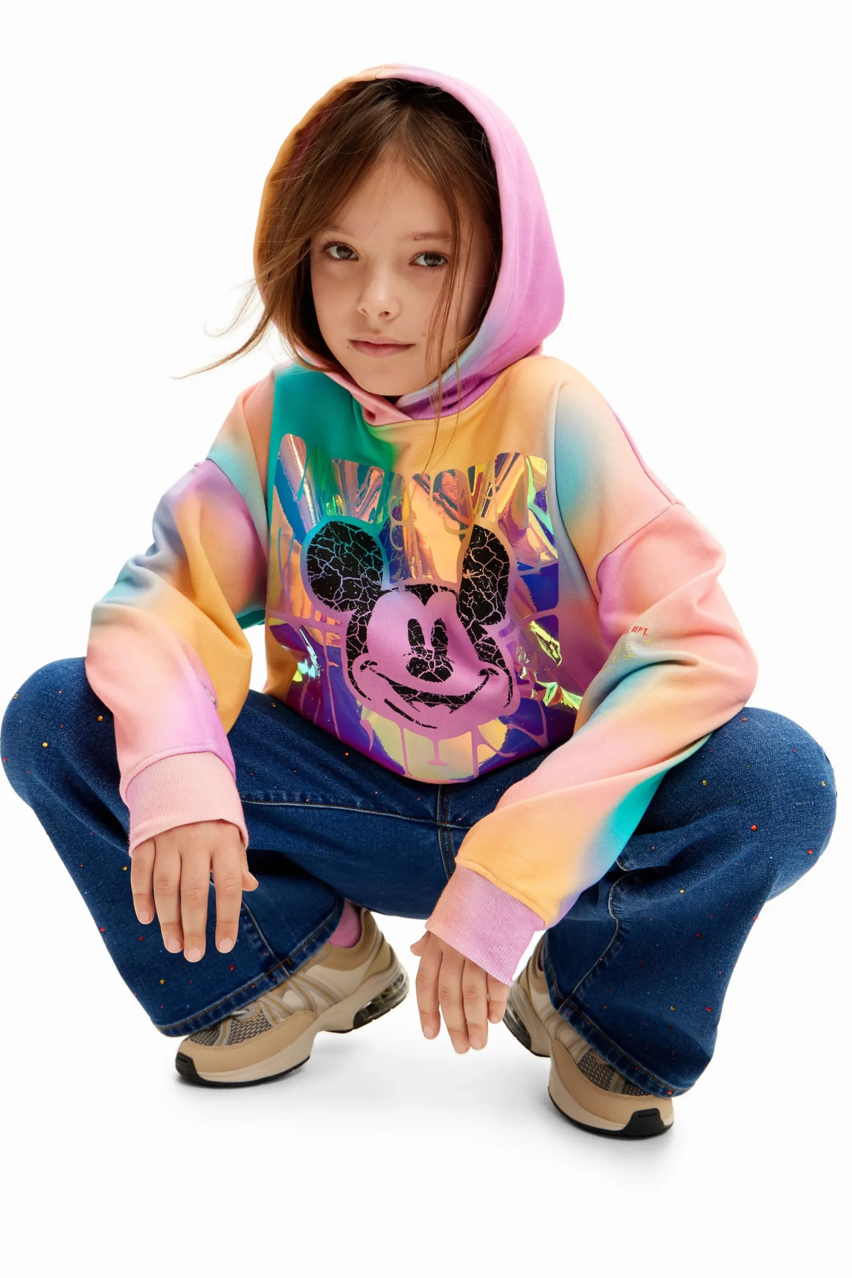 Malhas E Sweatshirts<Desigual Moletom Mickey arty