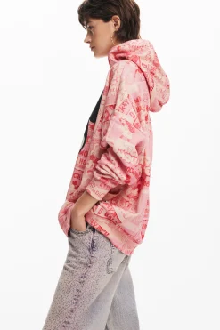 Moletons|Malha<Desigual Moletom Mickey Mouse com cordão