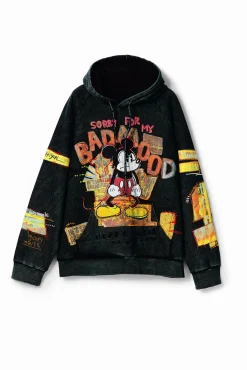 Moletons|Malhas E Sweatshirts<Desigual Moletom Mickey Mouse patchwork