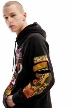 Moletons|Malhas E Sweatshirts<Desigual Moletom Mickey Mouse patchwork