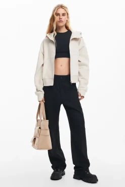 Moletons|Malha<Desigual Moletom oversized com capuz