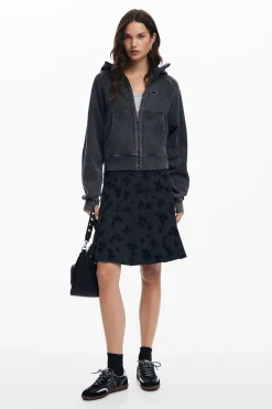 Malha<Desigual Moletom oversized com capuz