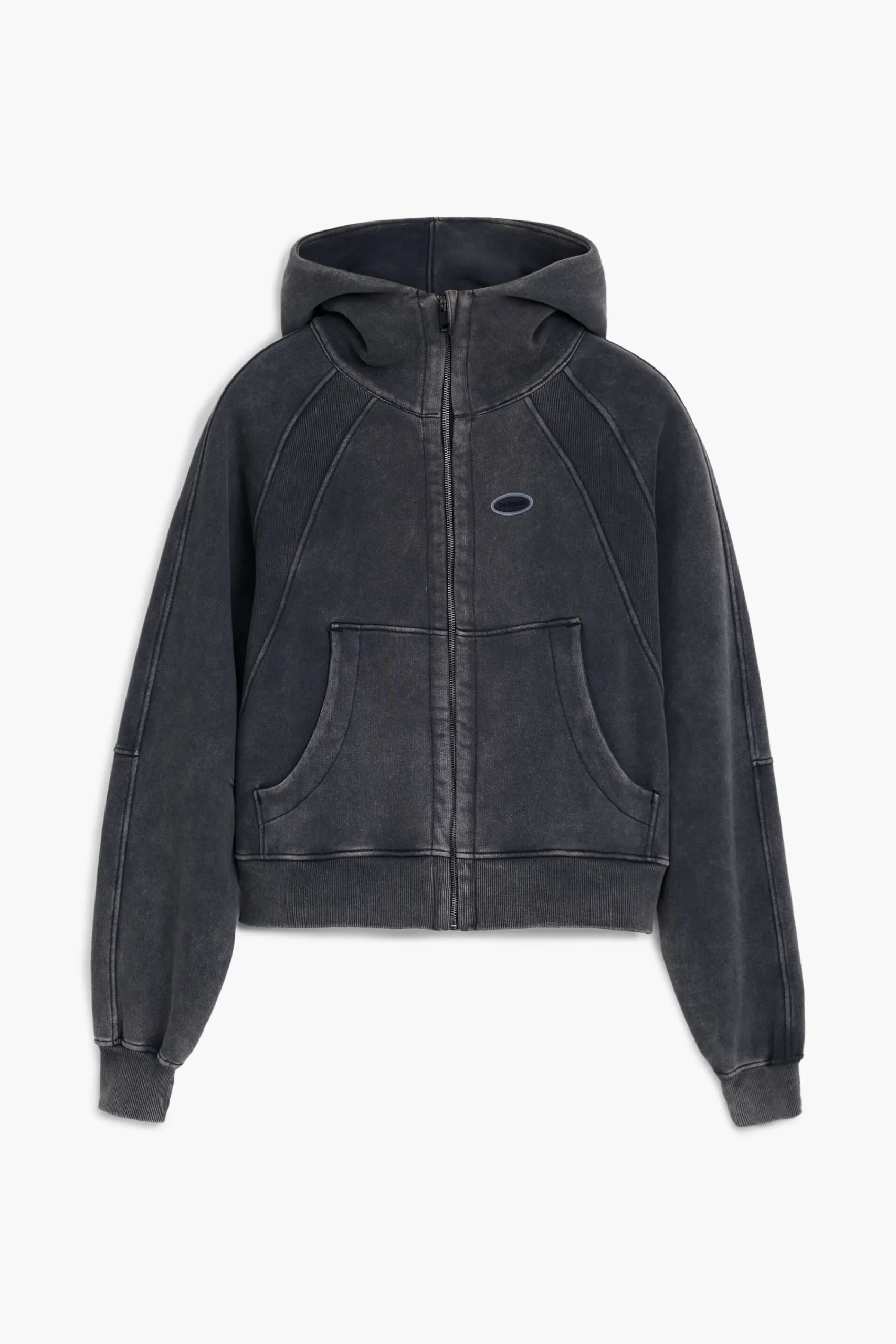 Malha<Desigual Moletom oversized com capuz