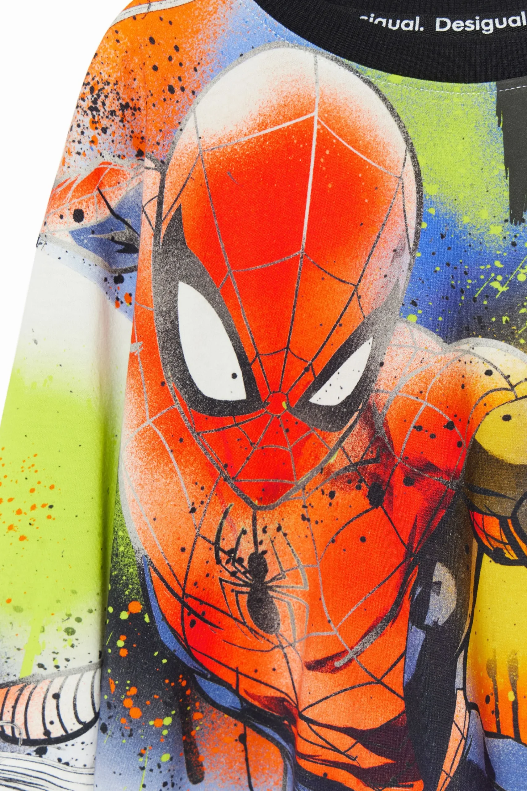 T-shirts E Camisas<Desigual Moletom oversized do Spiderman
