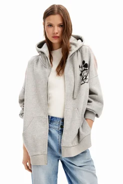 Malha|Moletons<Desigual Moletom oversized jacquard do Mickey Mouse