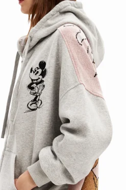 Malha|Moletons<Desigual Moletom oversized jacquard do Mickey Mouse