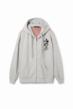 Malha|Moletons<Desigual Moletom oversized jacquard do Mickey Mouse