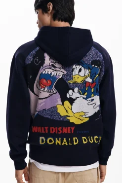 Malhas E Sweatshirts<Desigual Moletom Pato Donald