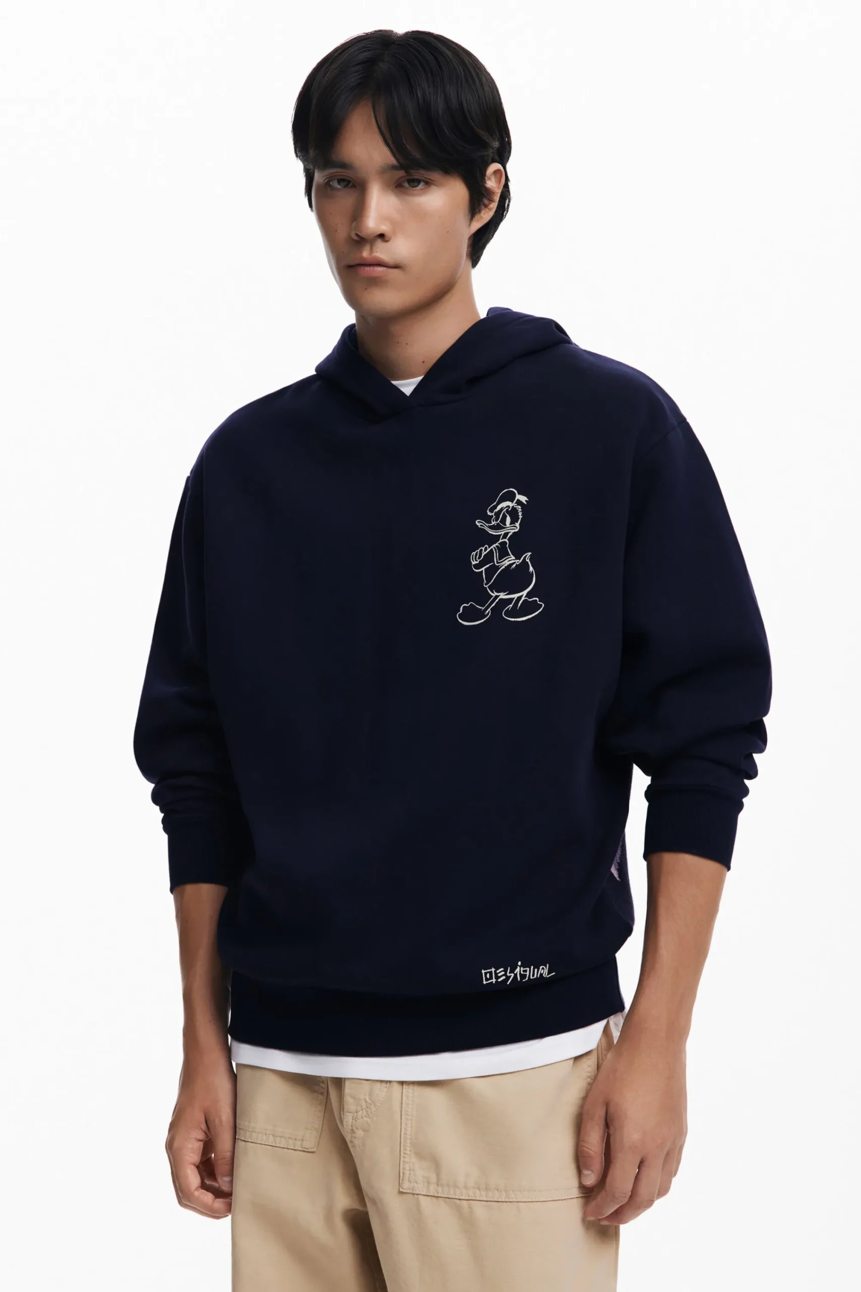 Malhas E Sweatshirts<Desigual Moletom Pato Donald