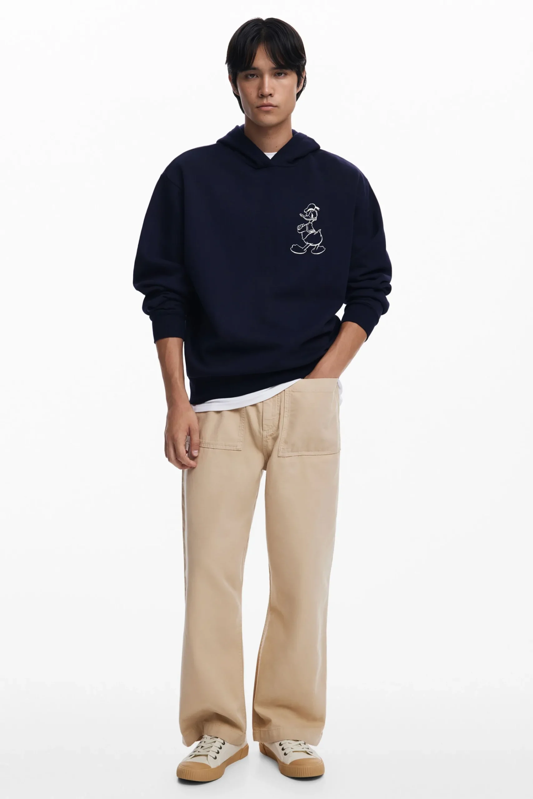 Malhas E Sweatshirts<Desigual Moletom Pato Donald