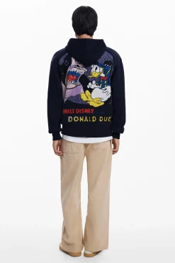Malhas E Sweatshirts<Desigual Moletom Pato Donald