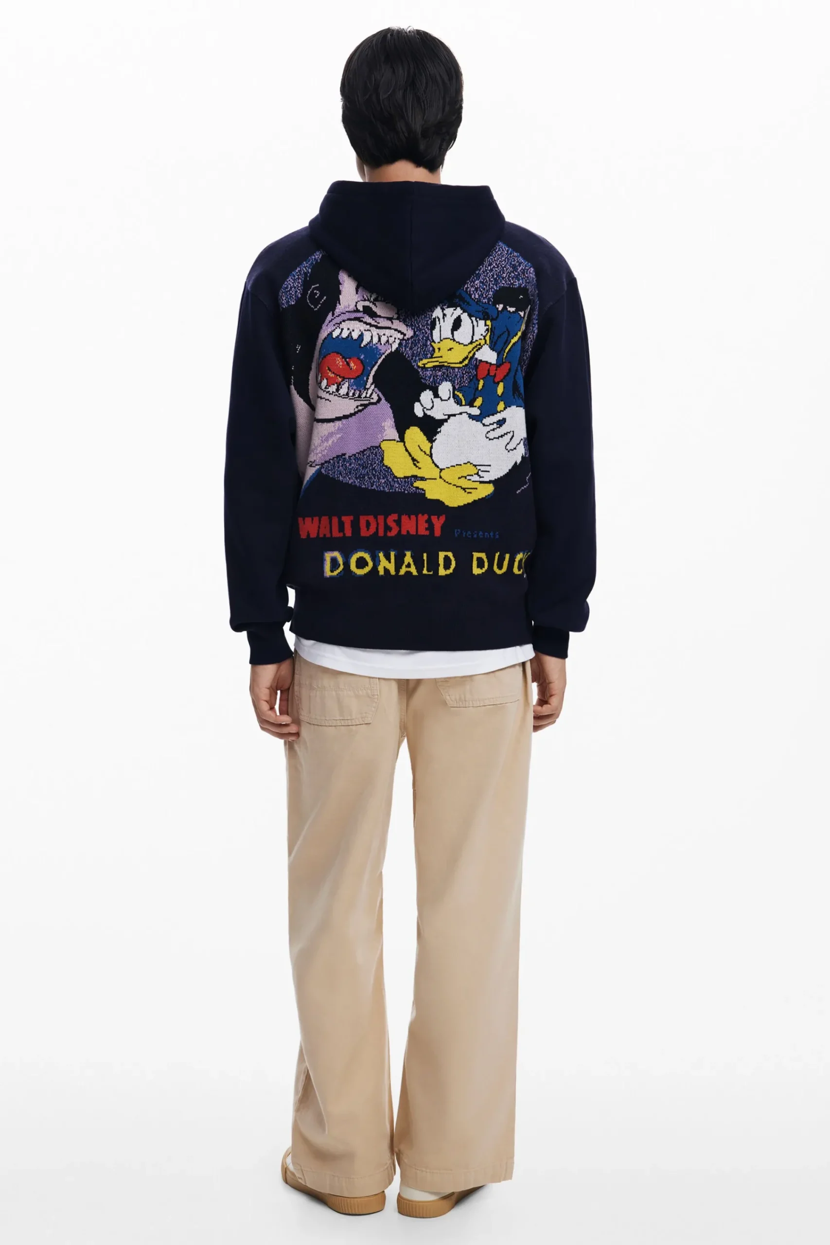 Malhas E Sweatshirts<Desigual Moletom Pato Donald