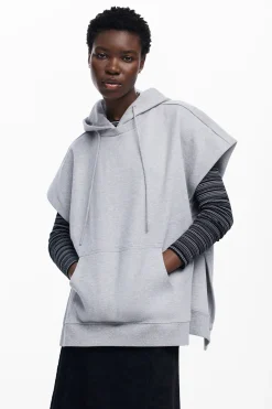 Moletons|Malha<Desigual Moletom poncho liso