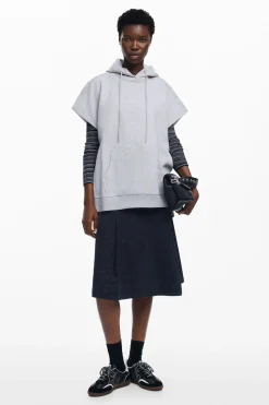 Moletons|Malha<Desigual Moletom poncho liso