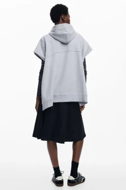Moletons|Malha<Desigual Moletom poncho liso