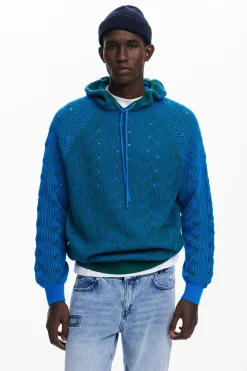 Malhas E Sweatshirts<Desigual Moletom zigzag