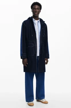 Casacões E Casacos<Desigual Parka de denim