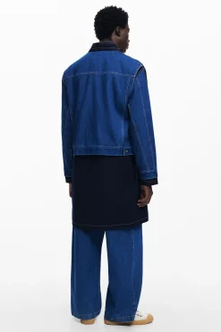 Casacões E Casacos<Desigual Parka de denim
