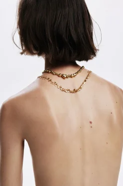 Joalharia<Desigual Pingente multi-corações banho de ouro Zalio