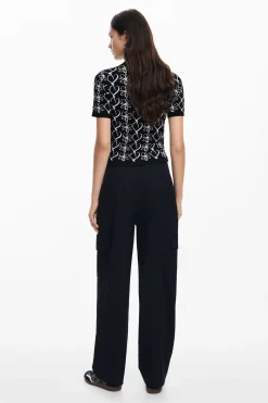 Camisas E Blusas|T-shirts<Desigual Polo de ponto M. Christian Lacroix
