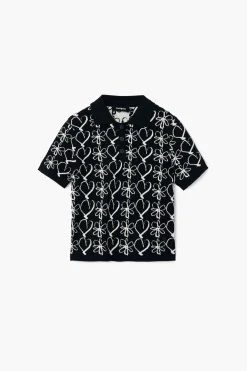 Camisas E Blusas|T-shirts<Desigual Polo de ponto M. Christian Lacroix