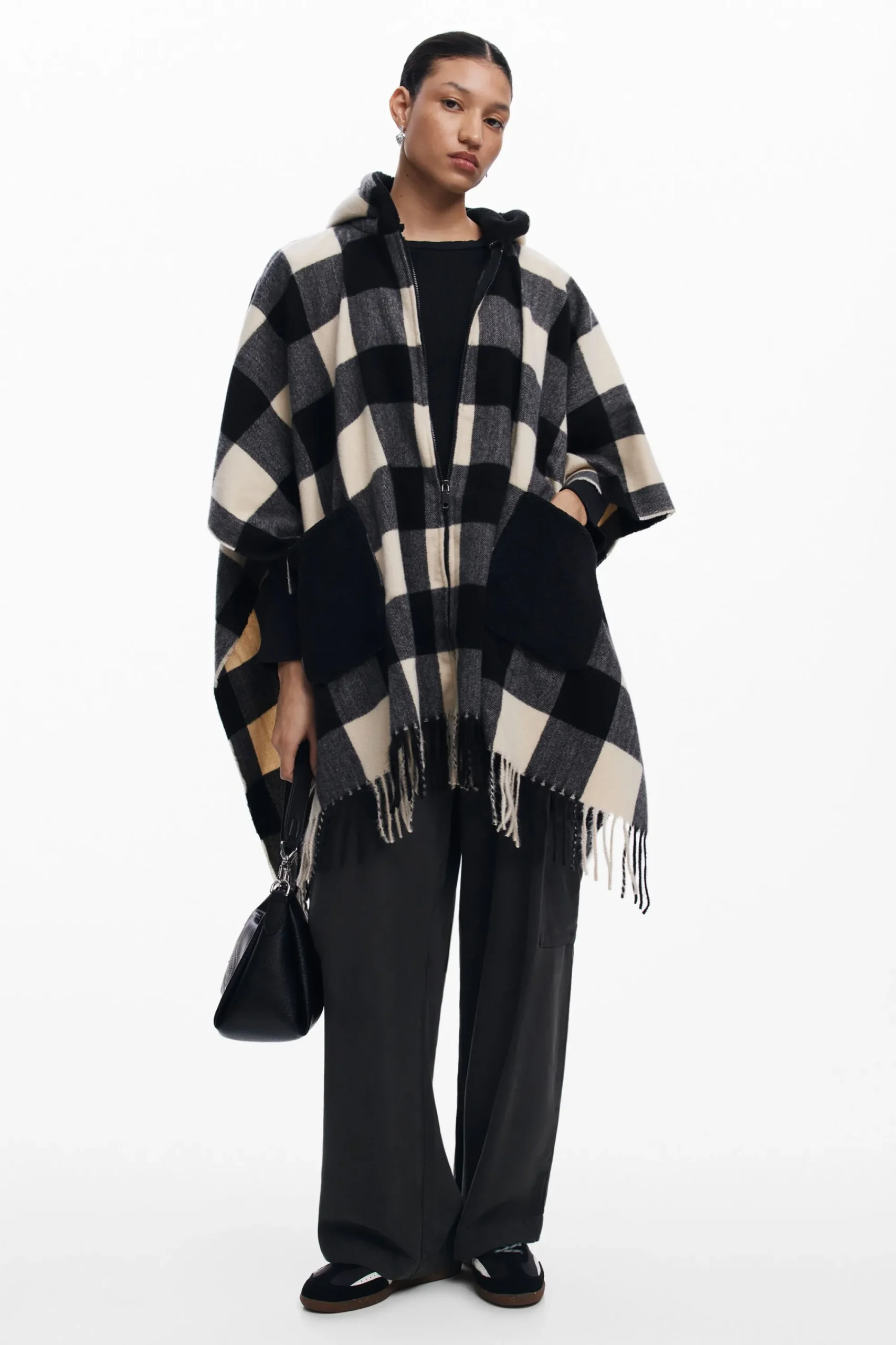 Écharpes E Cachecóis|Ponchos<Desigual Poncho