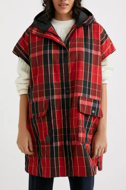 Écharpes E Cachecóis<Desigual Poncho colete tartã