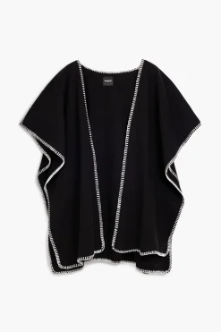 Écharpes E Cachecóis|Ponchos<Desigual Poncho com cachecol