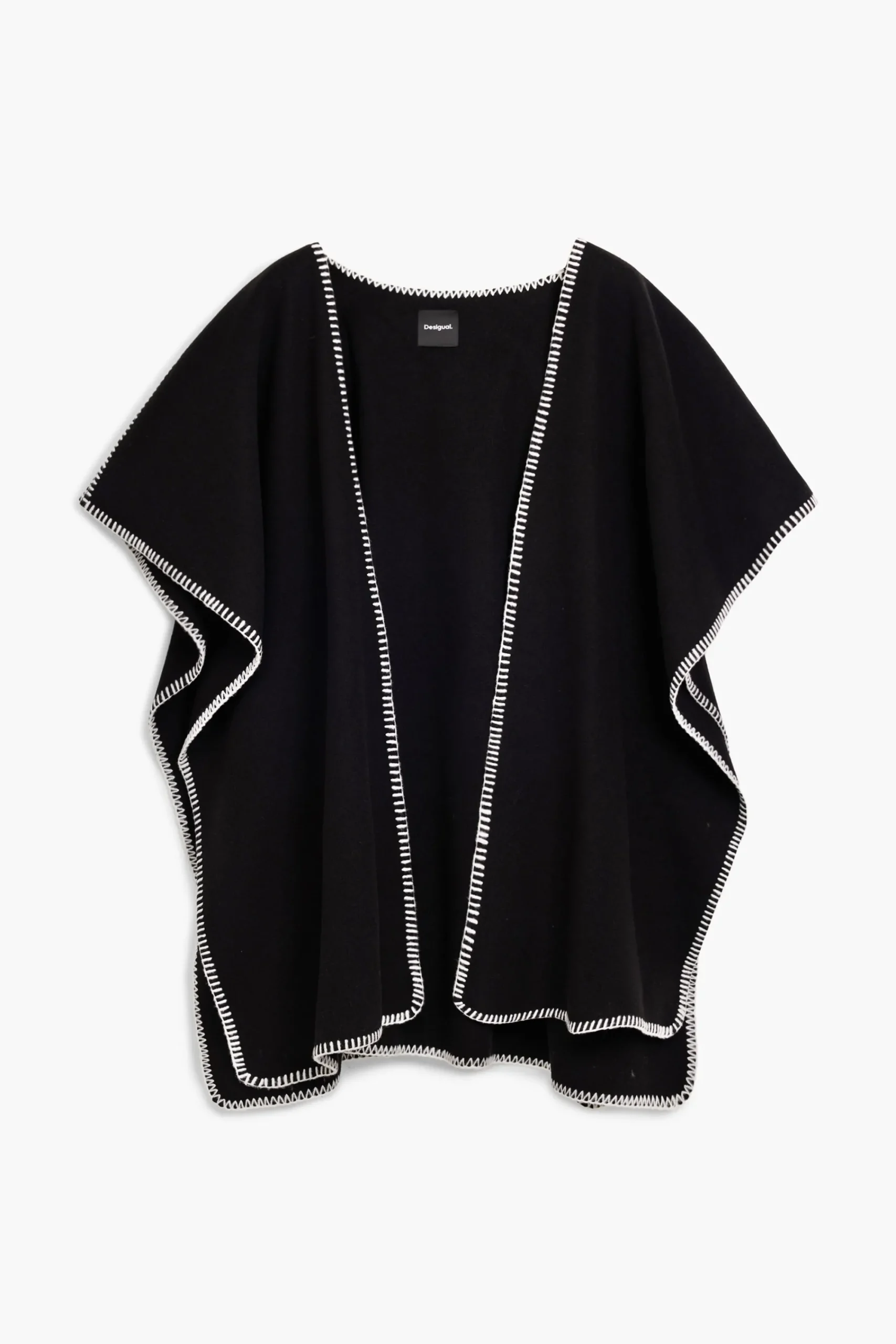 Écharpes E Cachecóis|Ponchos<Desigual Poncho com cachecol