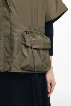 Écharpes E Cachecóis|Ponchos<Desigual Poncho de nylon ajustável