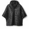 Écharpes E Cachecóis|Ponchos<Desigual Poncho padded logótipos