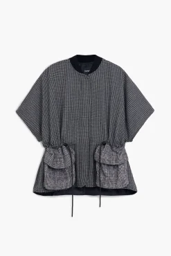 Écharpes E Cachecóis|Ponchos<Desigual Poncho pied de poule