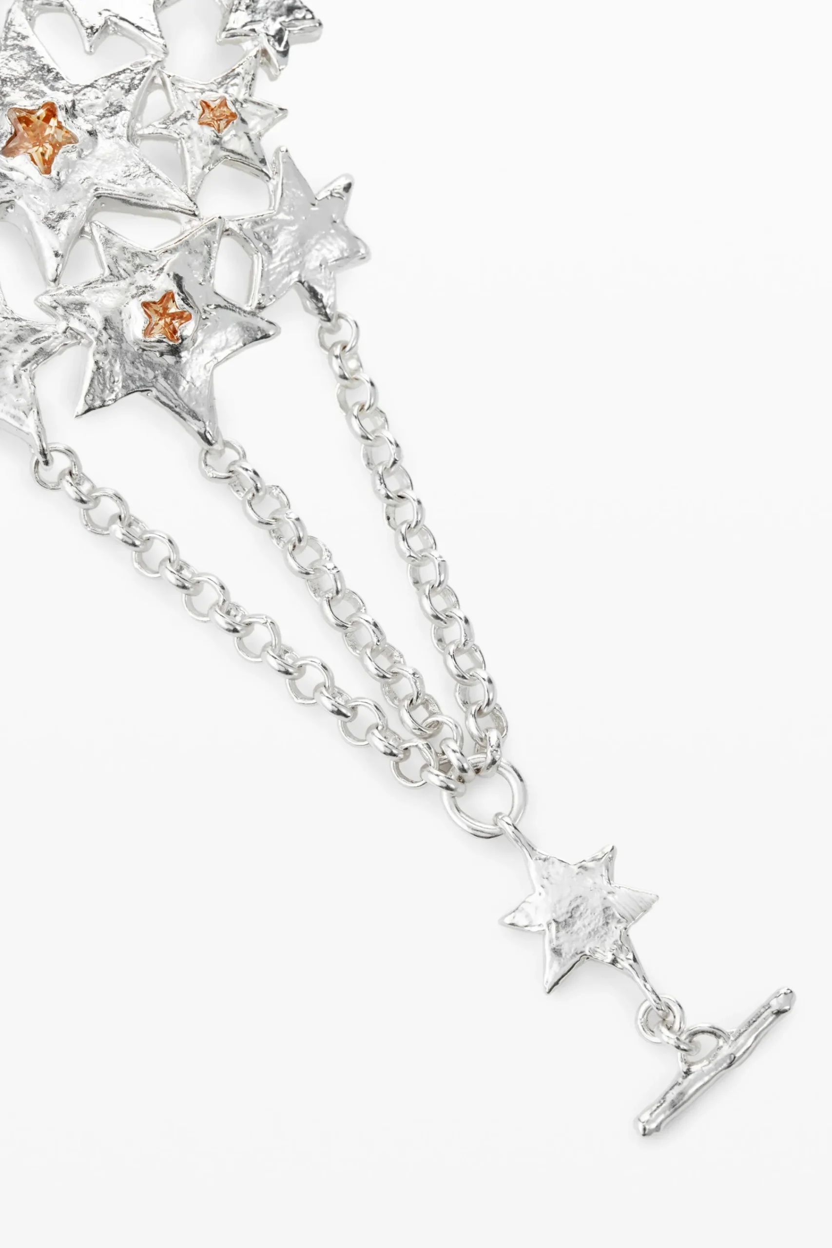 Joalharia<Desigual Pulseira de correntes estrelas Zalio