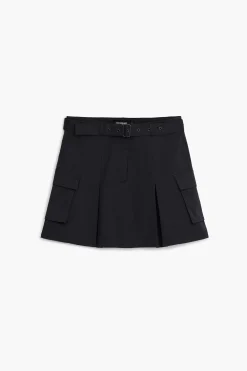 Saias E Shorts<Desigual Saia plissada com cinto