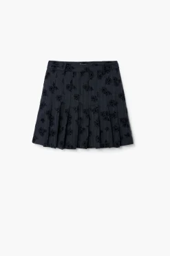 Saias E Shorts<Desigual Saia plissada estampada