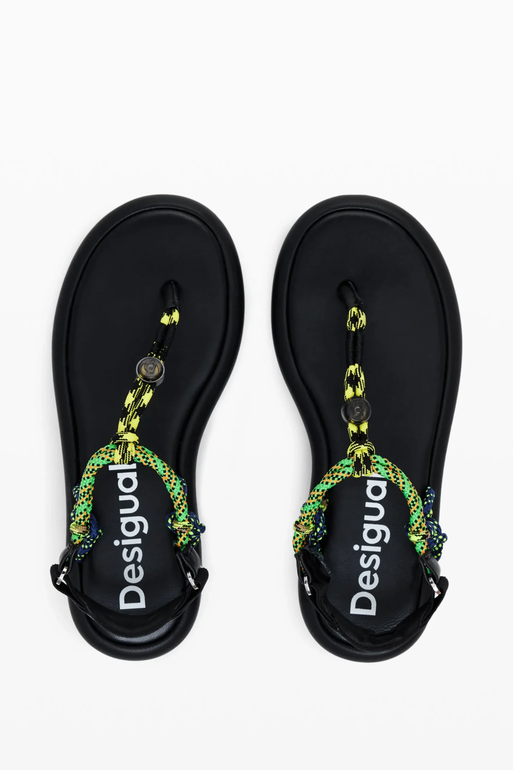 Sapatos<Desigual Sandálias planas de corda