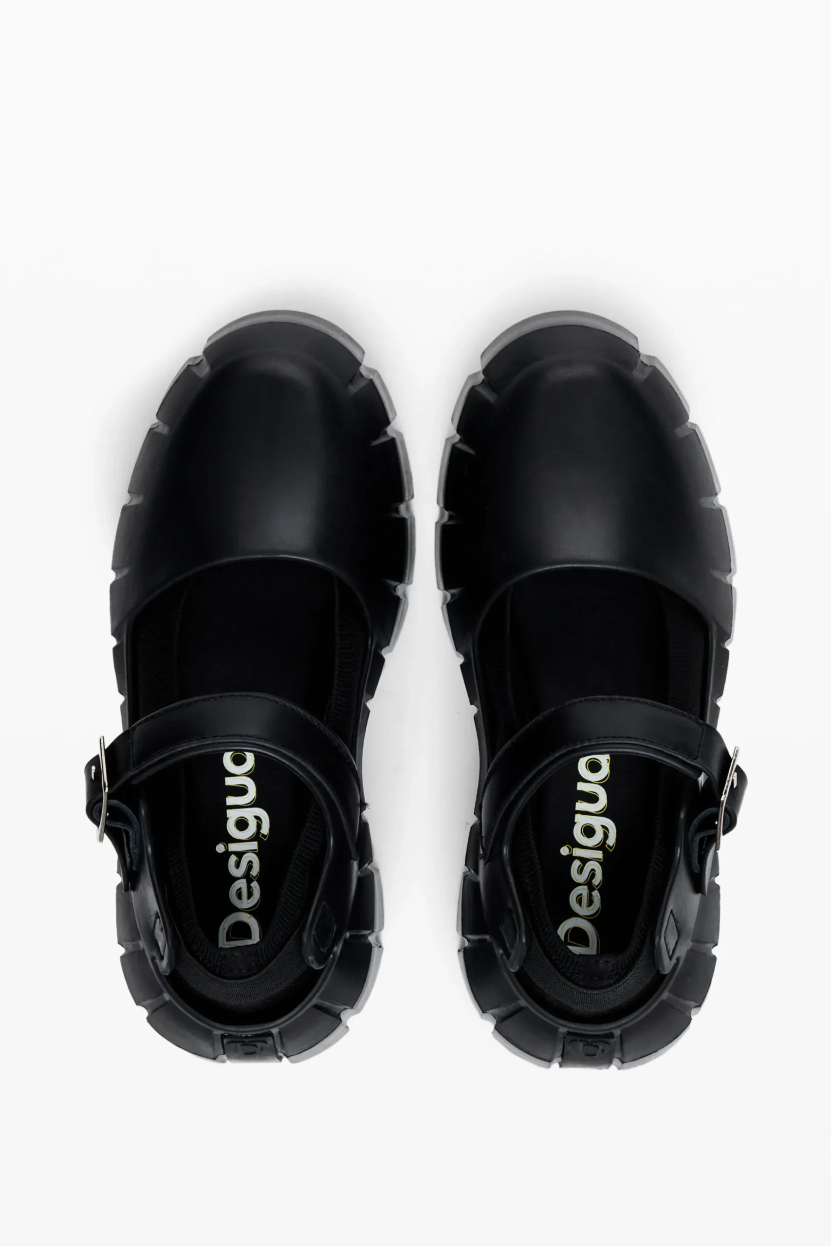 Sapatos<Desigual Sapatilha bailarina com fecho de libertação lateral