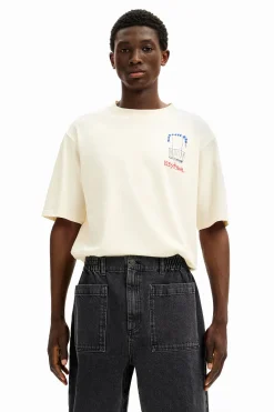 Jeans E Calças<Desigual Shorts de denim com bolsos
