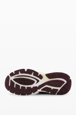 Sapatos<Desigual Sneakers runner patchwork camurça
