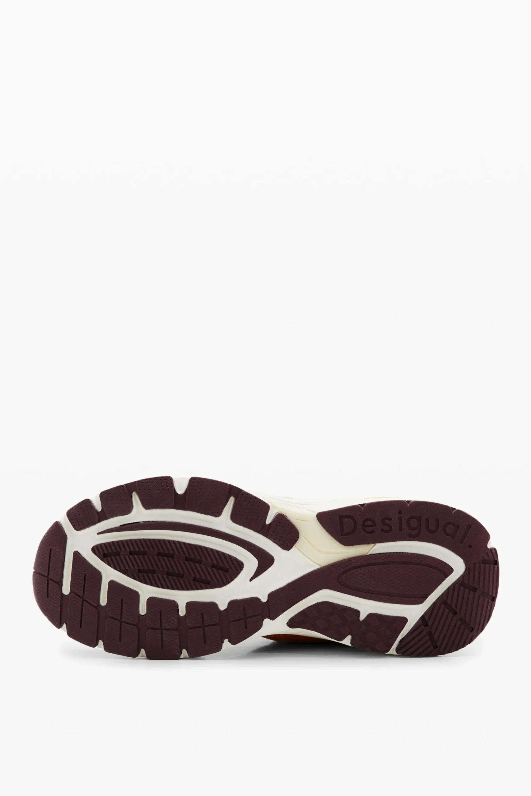 Sapatos<Desigual Sneakers runner patchwork camurça