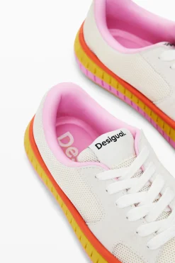 Sapatos<Desigual Sola de tê nis multicolorida