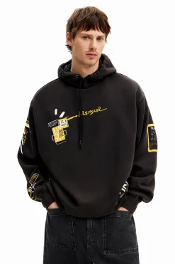 Malhas E Sweatshirts<Desigual Sudadera com capuz urbana