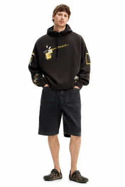 Malhas E Sweatshirts<Desigual Sudadera com capuz urbana