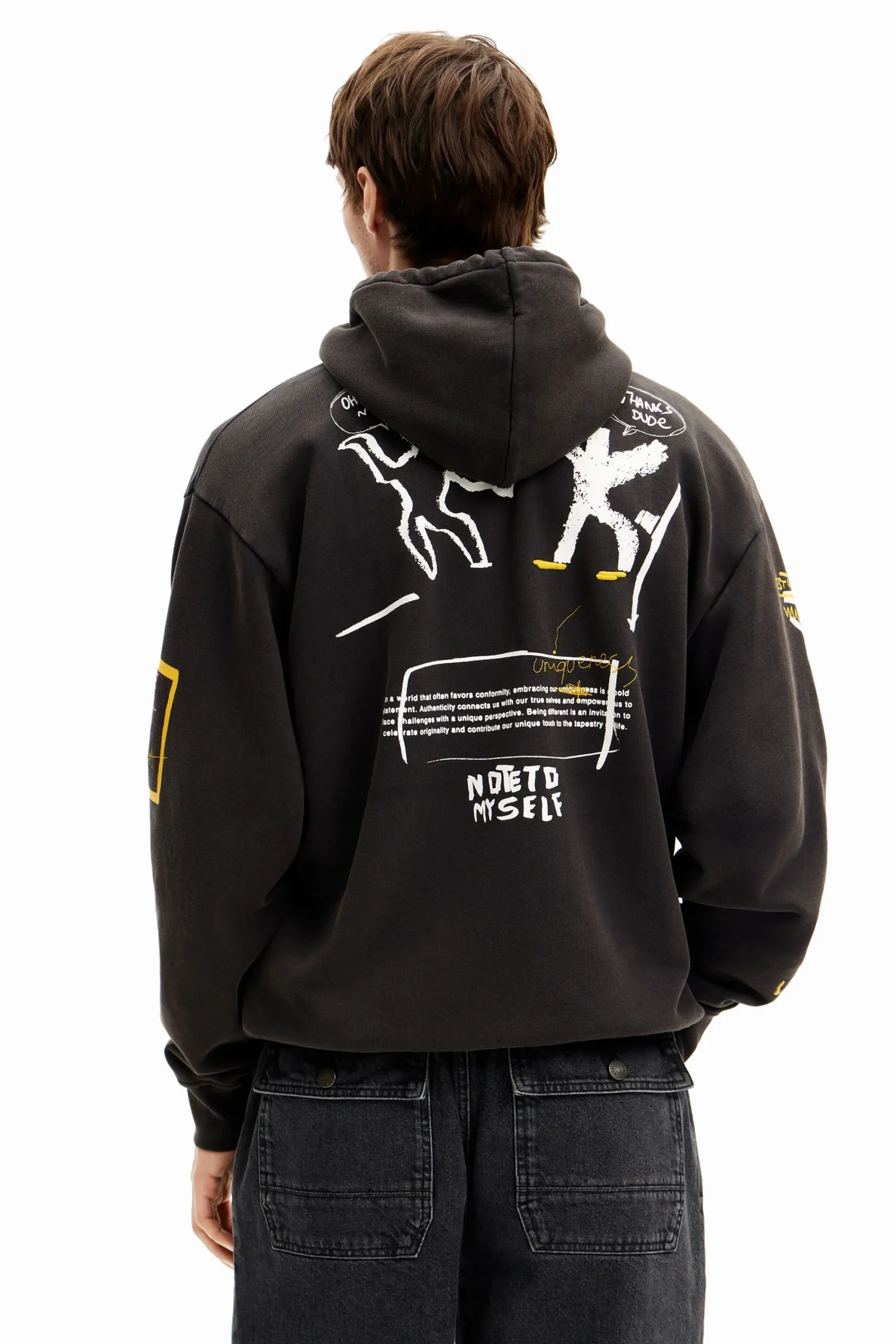 Malhas E Sweatshirts<Desigual Sudadera com capuz urbana