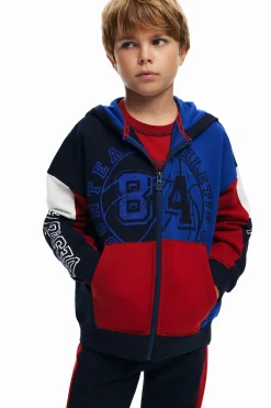 Malhas E Camisolas<Desigual Sudadera estilo basquete
