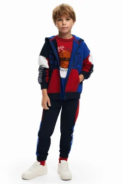 Malhas E Camisolas<Desigual Sudadera estilo basquete