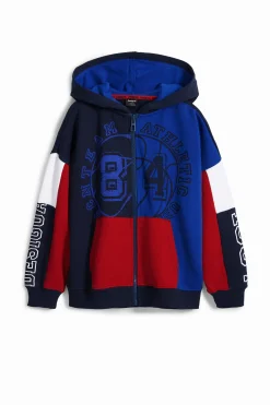 Malhas E Camisolas<Desigual Sudadera estilo basquete
